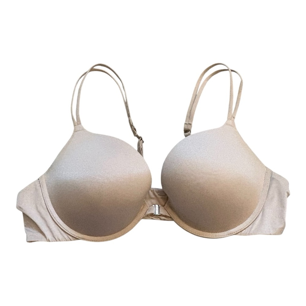 La Senza Push Up Padded Bra With Front Closure and Adjustable Straps Size 38B